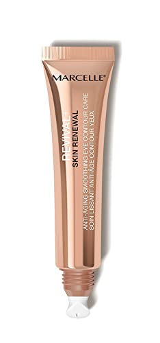 Marcelle Revival+ Skin Renewal Anti-Aging Smoothing Eye Contour Care, All Skin Types, 45+, Renewing, Redensifying & Smoothing, Cruelty-Free, Hypoallergenic, Paraben-Free, Fragrance-Free, 15 mL