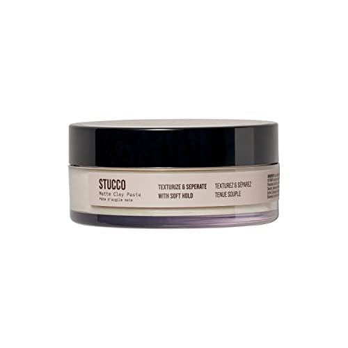 AG Care Stucco Matte Clay Paste with Long-Lasting Hold - Unisex Hair Pomade to Define and Texturise, 2.5 Fl Oz