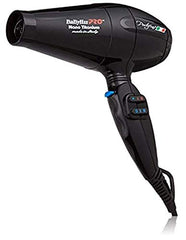 BaBylissPRO Ionic & Nano-Titanium Portofino Hairdryer, Black[Packing may vary]