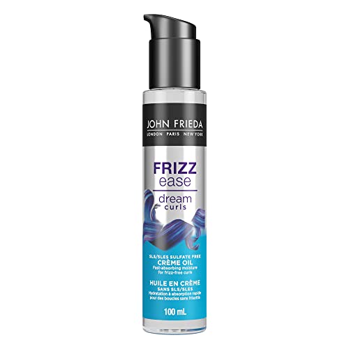 John Frieda Frizz Ease Dream Curls Nourishing Crème Oil for Defined Curly Hair (100 mL)