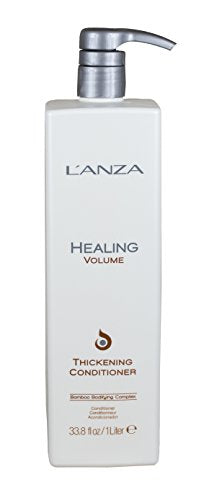 L’ANZA Healing Volume Thickening Conditioner - Boosts Shine, Volume, and Thickness to Fine and Flat Hair, Rich with Bamboo Bodifying Complex and Keratin