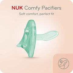 NUK Comfy Orthodontic Pacifiers, 6-18 Months, 5 Pack