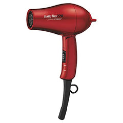 BaBylissPRO Ceramix Xtreme Ceramic Travel Hairdryer, Red, 1 Count