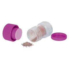 EZY DOSE Crushes Pills, Vitamins, Tablets, Storage Compartment, Removable Drinking Cup, Purple