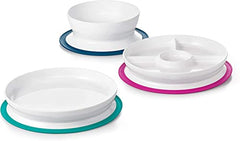 Oxo Tot Stick & Stay Plate, Teal - Suction Plate (61120900)