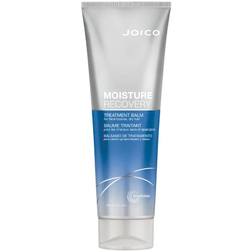 Joico Moisture Recovery Treatment Balm for Thick Coarse Hair, Moisturizing and Conditioning for Dry Damaged Hair with Keratin