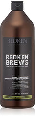 Redken Brews Daily Conditioner for All Hair Types, 33.8 Fl Oz 33.8 fluid_ounces
