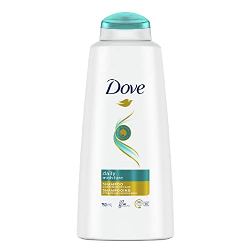 Dove Daily Moisture Shampoo with Bio-Nourish Complex moisturizes and nourishes dry hair 750 ml