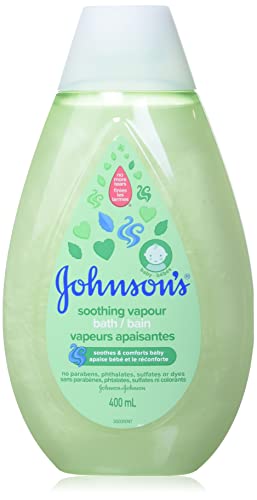 Johnson's Baby vapor bath, soothing baby wash with eucalyptus, 400ml