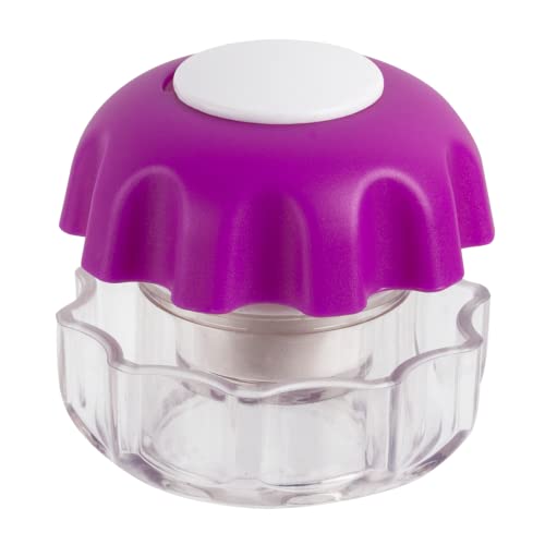 EZY DOSE Crush Pill, Vitamins, Tablets Crusher and Grinder, Storage Compartment, Purple, Small