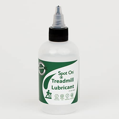 100% Silicone Treadmill Belt Lubricant with Application Tube - Easy to Use for Full Belt Width Lubrication