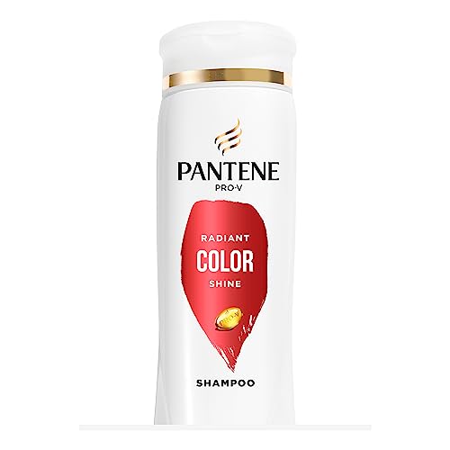 Pantene Shampoo, Cleanse and Nourish Colour Treated Hair, Radiant Colour Shine, No Stripping, Safe for Colour Treated Hair, Paraben Free, for Women, 12.0 oz