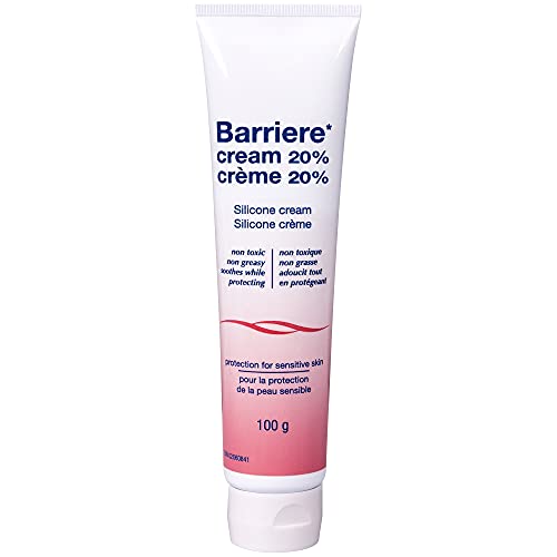 Barriere Silicone Cream for Chapped Skin, Skin Irritants, and Diaper Rash, Non-Greasy, Easy To Apply Skin Cream, 100 gram