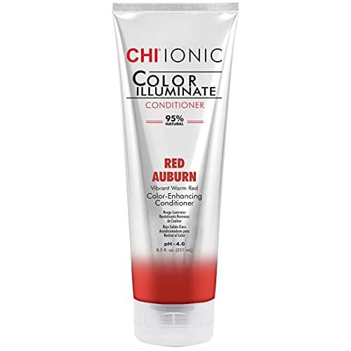 CHI Ionic Color Illuminate Conditioner, Red Auburn, 8.5 fl. Oz.