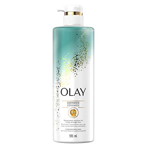 Olay Cleansing & Strengthening Body Wash with Ceramide and Vitamin B3 Complex, 591mL