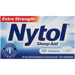 Nytol One-A-Night Tablets - 20 Count - Fast and Effective Nighttime Sleep Aid