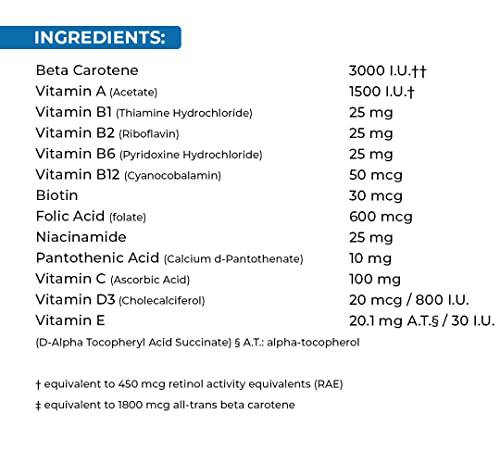 Swiss Natural Total One Multi Vitamin & Mineral | Women | With Cranberry, Folic Acid and Iron | Daily Maintenance for Overall Health | No Preservatives or Dairy | 90 Caplets