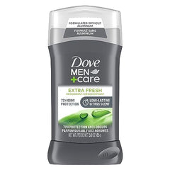 Dove Men+Care Extra Fresh 72H Deodorant Stick for Men with Vitamin E, Triple Action Moisturizer and Non-Irritant Formula 85 g