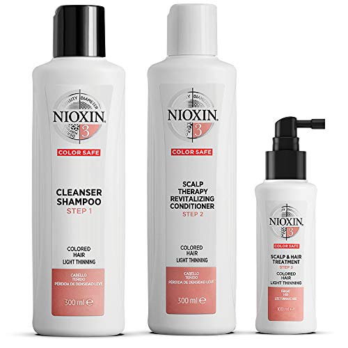 Nioxin System 3 Hair System Kit for Colored Hair with Light Thinning