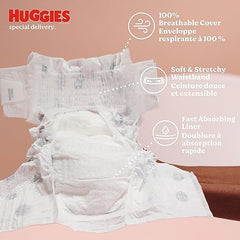 Huggies Special Delivery Hypoallergenic Baby Diapers, Size 5, Giga Pack, 44ct