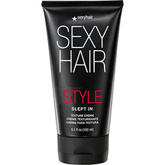 SexyHair Style Slept In Texture Cream, 5.1 Oz | Soft Texture and Control | Lightweight and Adds Shine | Washes Out Easily
