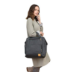 Lassig Women's Glam Goldie Backpack Diaper Bag - Anthracite