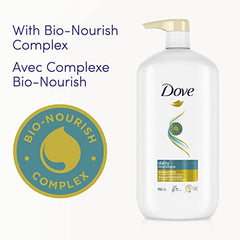 Dove Daily Moisture Shampoo hydrates and nourishes dry hair for up to 5x smoother hair 950 ml