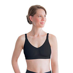 Medela Comfort Nursing Bra for Maternity/Breastfeeding, Black, Small