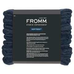 Fromm International Softees Towels with Duraguard, Navy, 10-Pack