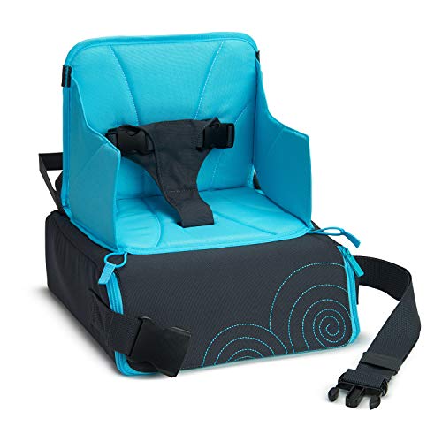 BRICA Travel Booster Seat, Blue