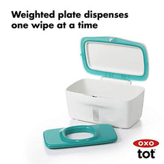 OXO Tot Perfect Pull Wipes Dispenser, Teal
