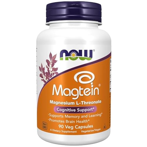 Now Foods Magtein™ Magnesium L-Threonate 90vcap