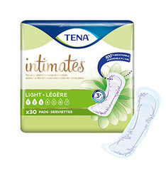 Tena Ultra Thin Incontinence Pads For Women, Light Absorbency, Regular Length, 30 Count
