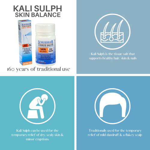 Schuessler Kali Sulph Tablets - Pack of 125