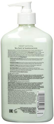 Australian Gold Hemp Nation Sea Salt + Sandalwood Tan Extender, 18 ounces