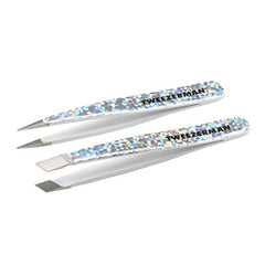 Tweezerman Hollygraphic Micro Mini Slant & Point Tweezer Set