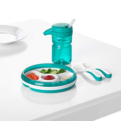 OXO Tot Fork and Spoon Training Set, Teal