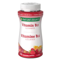 Nature's Bounty Vitamin B12 Supplement, Helps maintain good health, Value Size, 150 Gummies