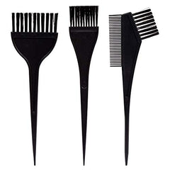 Bodico 3-Pc Hair Coloring Brushes, Black, 1 Count