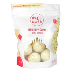 ME!bath birthday cake bath bombs, 6 Count