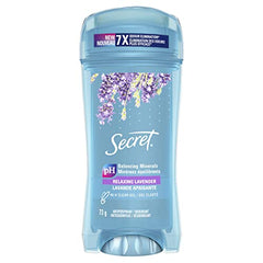 Secret Clear Gel Antiperspirant and Deodorant, Lavender Scent, 73 grams