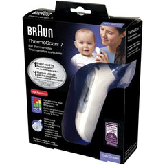 Braun IRT6520CA ThermoScan 7 Ear Thermometer with Age Precision for Infants, Children and Adults, #1 Brand Among Pediatricians and Moms