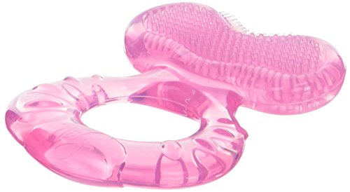 Nuby Soft Silicone Fish Teether Pink