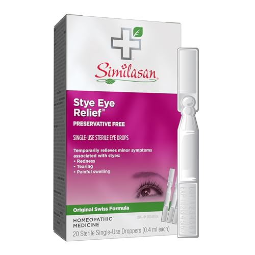Similasan Stye Eye Relief Monodose, 20 Count