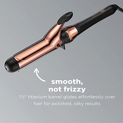 Conair Infinitipro Rose Gold Titanium Curling Iron, 1 1/2-Inch