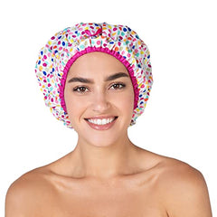 Betty Dain 5235 Stylish Design Mold Resistant Shower Cap, 1-Count, 2.08-Ounce
