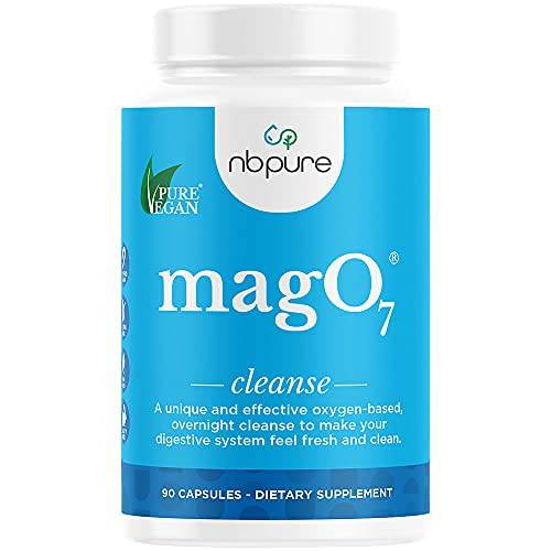 nbpure Mag O7 Oxygen Digestive System and Colon Cleanse and Detox Capsules, 90 Count