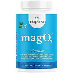 nbpure Mag O7 Oxygen Digestive System and Colon Cleanse and Detox Capsules, 90 Count