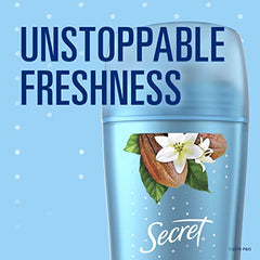 Secret Clear Gel Antiperspirant and Deodorant, Cocoa Butter Scent, 45 grams