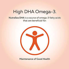 Nature's Way NutraSea Omega-3 High DHA - Fish Oil Omega-3 with 1500 mg EPA + DHA – Support Cardiovascular & Cognitive Health – Non-GMO - Juicy Citrus Flavour, 200 mL Liquid